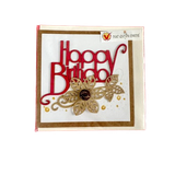  Thiệp Thủ Công HappyBirthday Hoa Cúc Áo - Chipchipshop 