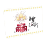  Thiệp HappyBirthday Bánh Kem Đốt Nến Sáng - Chipchipshop 