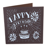  Thiệp HappyBirthday Bánh Kem Và Pháo Hoa - Chipchipshop 