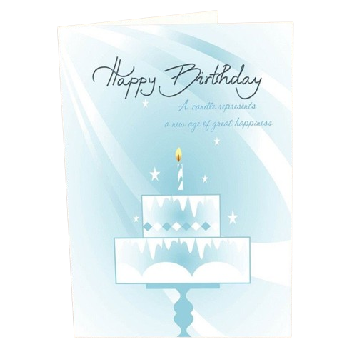  Thiệp HappyBirthday A Candle - Chipchipshop 