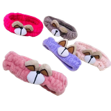  Băng Đô Tai Chó Màu Hồng Nhạt - Chipchipshop 