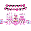  Set Trang Trí Happy Birthday Minnie Màu Hồng - Chipchipshop 