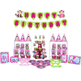  Set Trang Trí Happy Birthday Khỉ Hồng - Chipchipshop 
