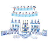  Set Trang Trí Happy Birthday Heo Màu Xanh - Chipchipshop 