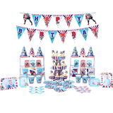  Set Trang Trí Happy Birthday Siêu Anh Hùng - Chipchipshop 