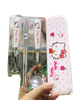  Bộ Muỗng + Đũa + Nĩa Hello Kitty - Chipchipshop 