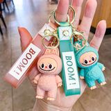  Móc Khóa Nhựa Labubu Màu Xanh Mint Size 6cm - Chipchipshop 