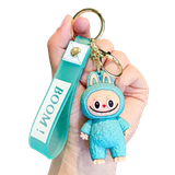  Móc Khóa Nhựa Labubu Màu Xanh Mint Size 6cm - Chipchipshop 
