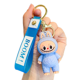  Móc Khóa Nhựa Labubu Màu Xanh Dương Size 6cm - Chipchipshop 