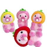  Móc Khóa Thú Bông Capybara Thổi Bong Bóng Màu Cam Size 13cm - Chipchipshop 