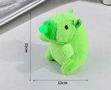  Móc Khóa Thú Bông Capybara Thổi Bong Bóng Màu Xanh Lá Size 12cm - Chipchipshop 