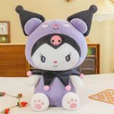  Thú Bông Kuromi Nón Tím Đen Đậm Size 60cm - Chipchipshop 