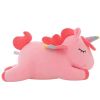  Thú Bông Ngựa Unicorn Màu Hồng Nằm Size 50cm - Chipchipshop 