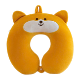  Gối Cổ Cao Su Chó Shiba Màu Vàng  - Chipchipshop 