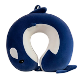  Gối Cổ Cao Su Cá Mập Xanh Dương Đậm - Chipchipshop 