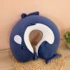  Gối Cổ Cao Su Cá Mập Xanh Dương Đậm - Chipchipshop 