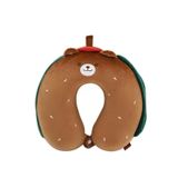  Gối Cổ Cao Su Gấu Brown Viền Xanh  - Chipchipshop 
