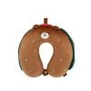  Gối Cổ Cao Su Gấu Brown Viền Xanh  - Chipchipshop 
