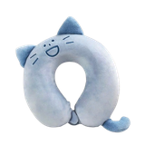  Gối Cổ Cao Su Mèo Dudu Màu Xanh Dương  - Chipchipshop 