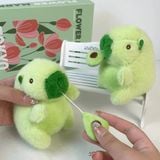  Móc Khóa Thú Bông Capybara Rút Bơ Màu Xanh Lá Size 10cm - Chipchipshop 