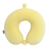  Gối Cổ Cao Su Màu Vàng Trơn - Chipchipshop 