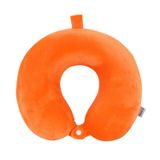  Gối Cổ Cao Su Màu Cam Trơn - Chipchipshop 