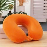  Gối Cổ Cao Su Màu Cam Trơn - Chipchipshop 