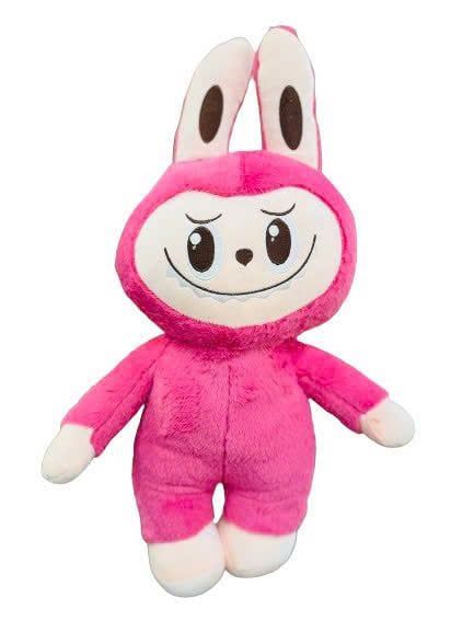  Thú Bông Labubu Đứng Màu Hồng Đậm Size 40cm - Chipchipshop 