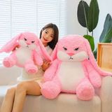  Thú Bông Thỏ Bunny Mặt Quạo Màu Hồng - Chipchipshop 