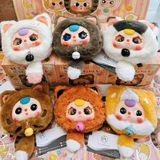  Blind Box Gấu Bông Baby Three Lucky Cat Dễ Thương 