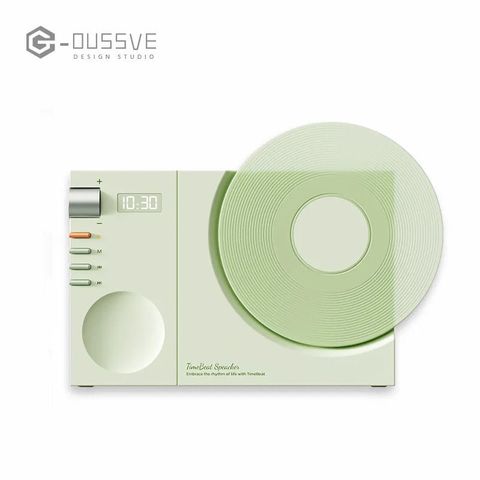  Loa Bluetooth G-OUSSVE Time – Thiết kế Retro, Âm thanh Hi-Fi, Đồng hồ để bàn độc đáo 