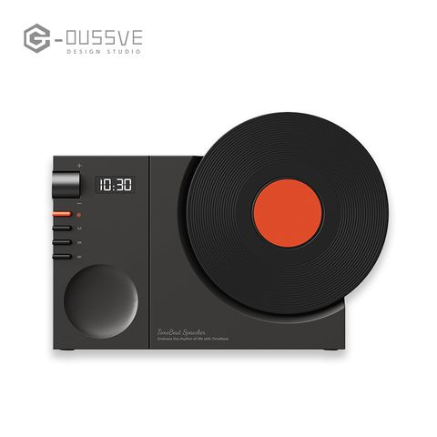  Loa Bluetooth G-OUSSVE Time – Thiết kế Retro, Âm thanh Hi-Fi, Đồng hồ để bàn độc đáo 