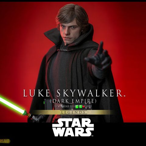  Mô hình 3D DIY HOTTOYS Star War Luke Skywalker (Dark Empire) CMS019 