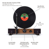  Đầu Đĩa Than Dọc Floating Record - Gramovox | Mâm Đĩa Than Retro Từ Chicago 