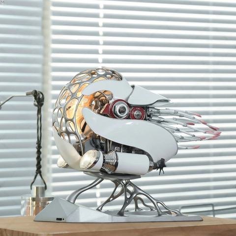  Mô Hình Kim Loại Ốc Anh Vũ NAUTILUS Steampunk | Kiệt Tác Cơ Khí 3D Cao Cấp 