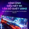  Màn hình cao cấp Kuycon P40K với độ phân giải 5K | 120Hz | 40inch | Ngàm VESA 