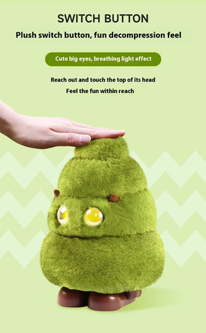  Loa Bluetooth AMON Tree Monster 10W - Âm Thanh Vượt Trội Kết Nối TWS Thiết Kế Cây Quái Vui Nhộn 