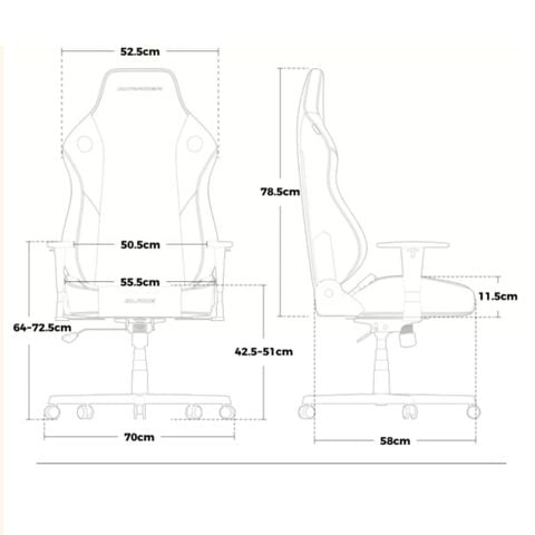  Ghế Gaming Ingrem Capybara, Thiết kế Ergonomic 