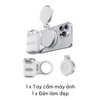  TELESIN Tay Cầm Chụp Ảnh Từ Tính Cho Điện Thoại Kèm Remote -  Chụp Ảnh Chuyên Nghiệp 360° 
