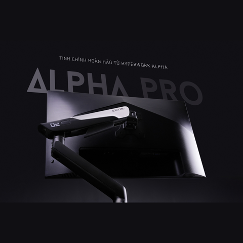  Giá đỡ màn hình HYperwork Alpha Pro - GMA02 hỗ trợ đa góc xoay và tải trọng lớn 
