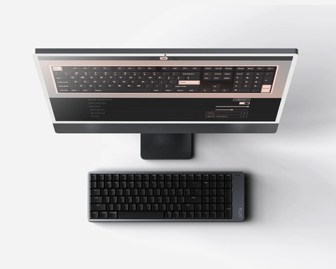  Lofree Flow 2 - Chạm êm, gõ mượt, tích hợp touch bar, hỗ trợ VIA 