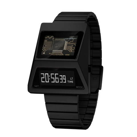  CYBER WATCH S3000-C: Đồng hồ phong cách cyberpunk, màn hình OLED 