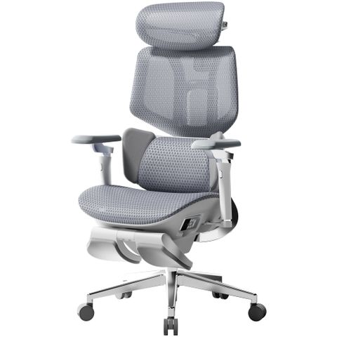  Ghế công thái học thông minh HBADA X7 - Massage Tự Động Sau 45 Phút, Vải Lưới Đàn Hồi Cao Cấp 
