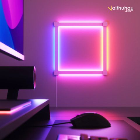  [NEW] Đèn thông minh cảm ứng màu LINES SQUARED chính hãng Nanoleaf 