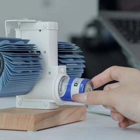 Đồng Hồ Tự Lật Phong Cách Retro Cổ Điển Có Tích Hợp Đèn Dưới Đế 