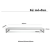  Kệ đỡ màn hình 9SPACE Modular Display Stand dạng, Khung nâng cao bằng nhôm Acrylic, Giá đỡ kim loại bền bỉ 