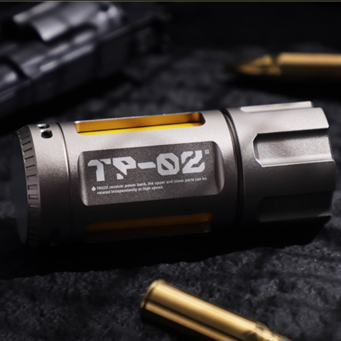  Sạc dự phòng 5000mAh hình trụ Trozk Revolver - Thiết kế độc đáo cho sạc di động 