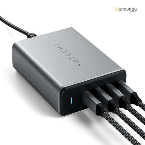  Dock sạc GaN Satechi USB-C PD 4-6 cổng 165W - 200W | Chính hãng Satechi Việt Nam 