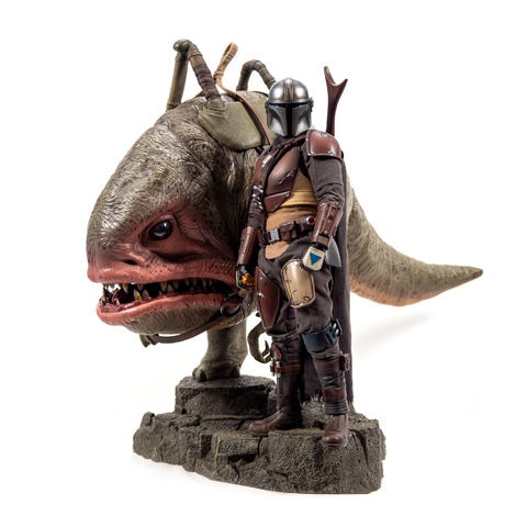 Mô hình 3D DIY HOTTOYS Star Wars The Mandalorian and Grogu TMS046 