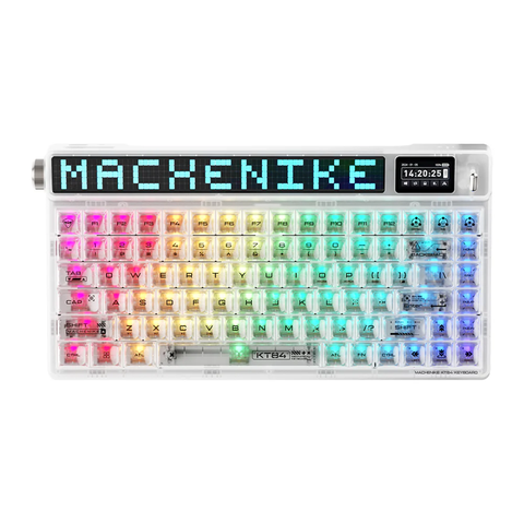  Bàn phím Machenike | Thiết kế Retro với màn hình Pixel và đèn RGB 